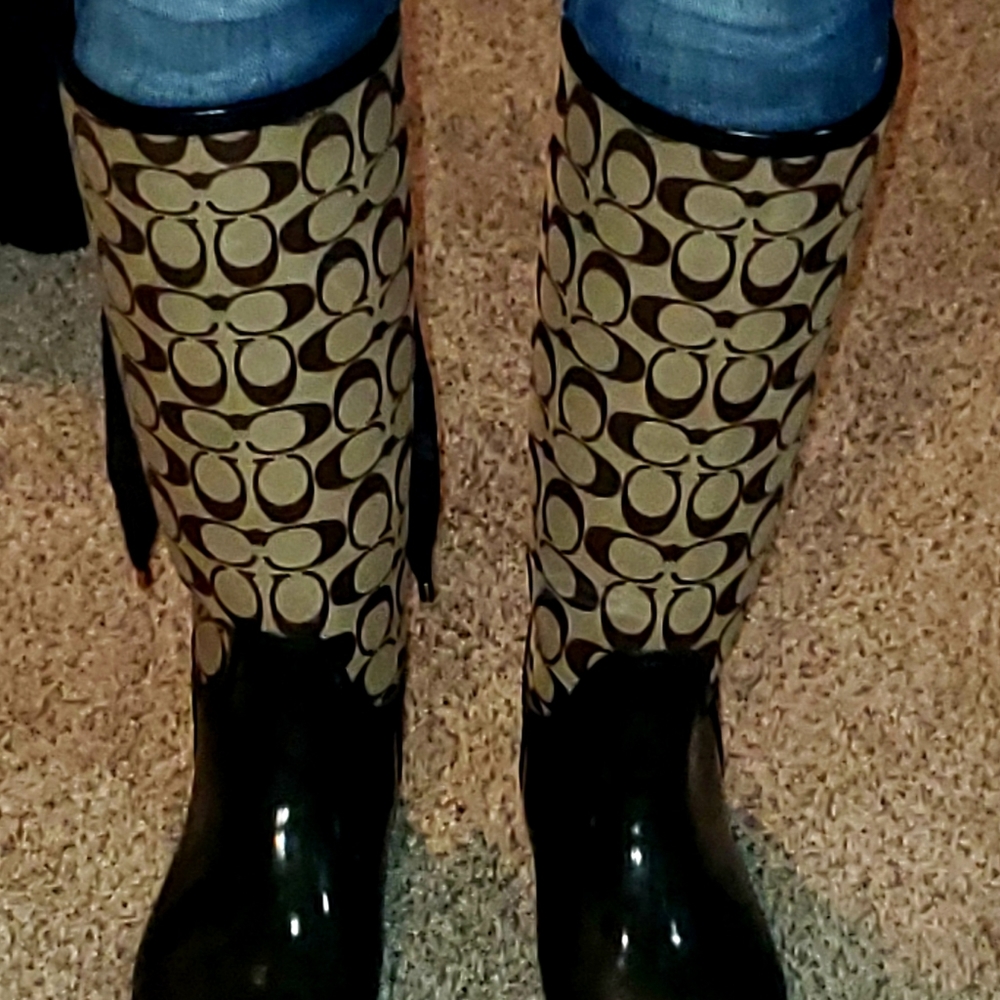 Coach rainboots - Picture 4 of 5